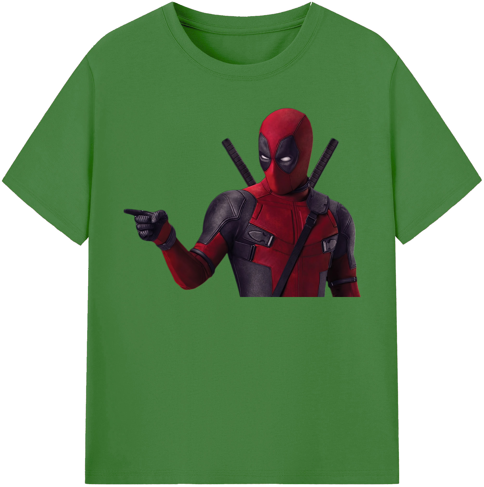（画像用） Deadpool デッドプール レディースカジュアルプリントTシャツ（綿100％）